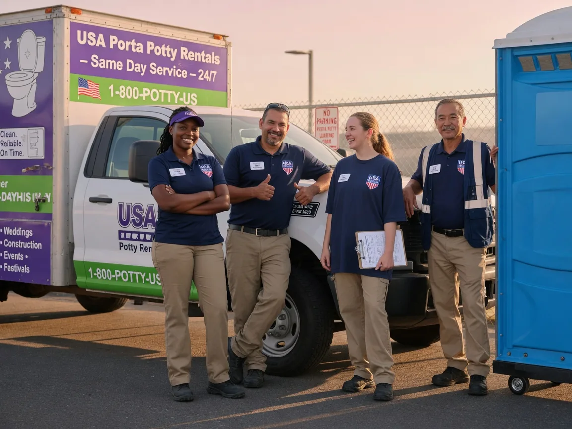Porta Potty Rental company in Custer City, PA